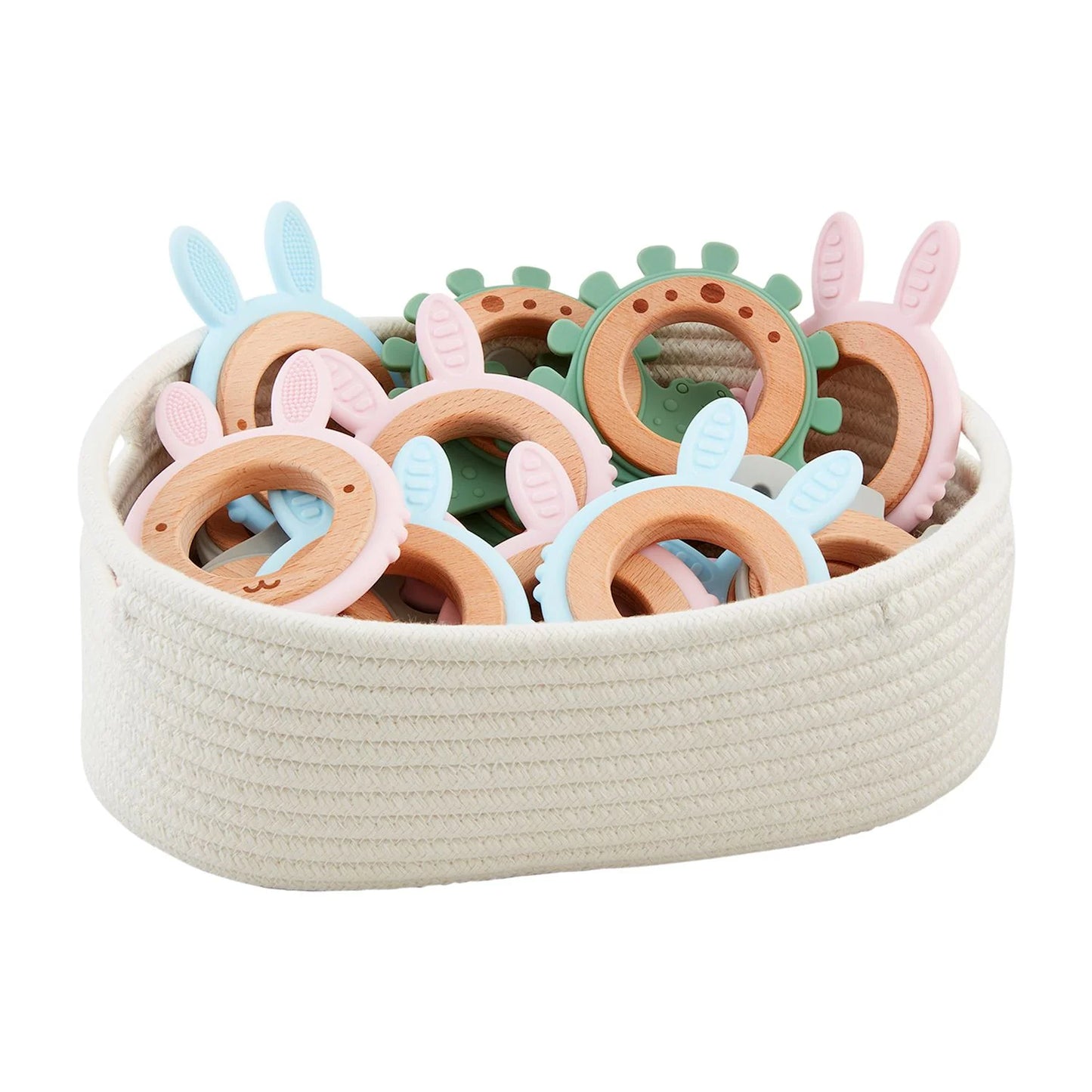 MudPie Animal Ring Teether