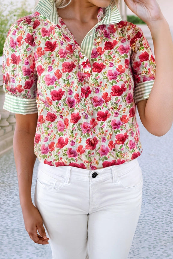 In my Floral Era Top