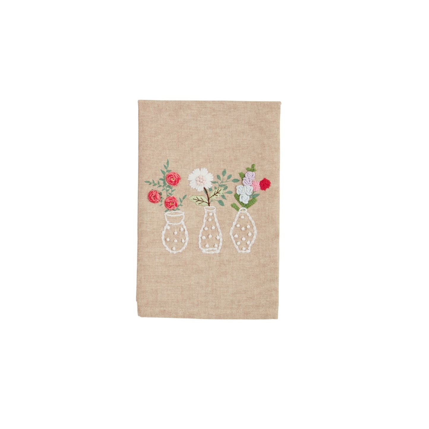 Embroidery Towel/3 Vase
