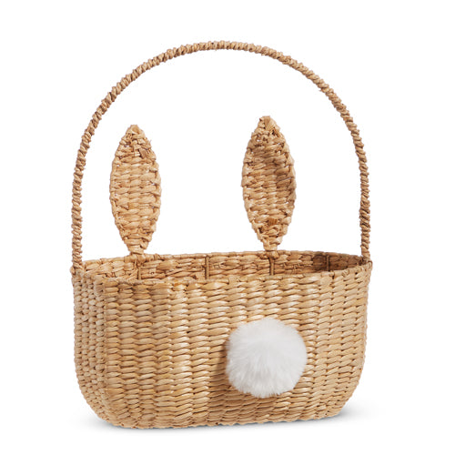 14.5" Bunny Basket with Cotton Tail