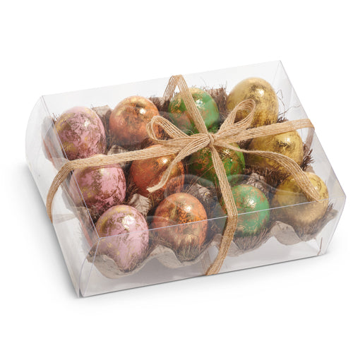 Box of Marbled Eggs in Carton