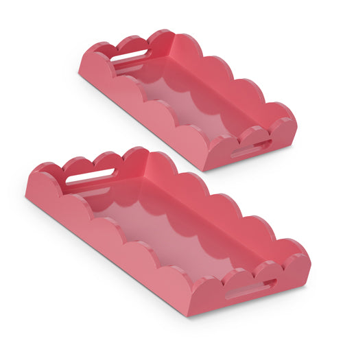 Scalloped Tray Bubble Gum