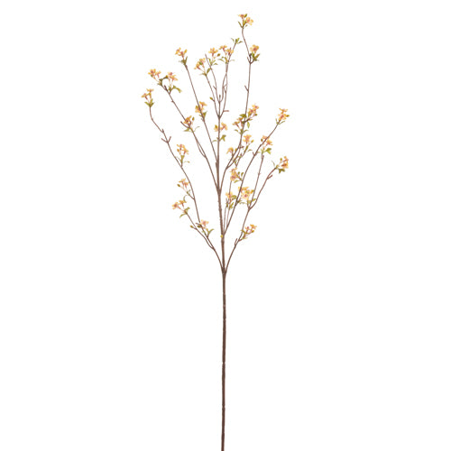 36" Yellow Blossom Spray