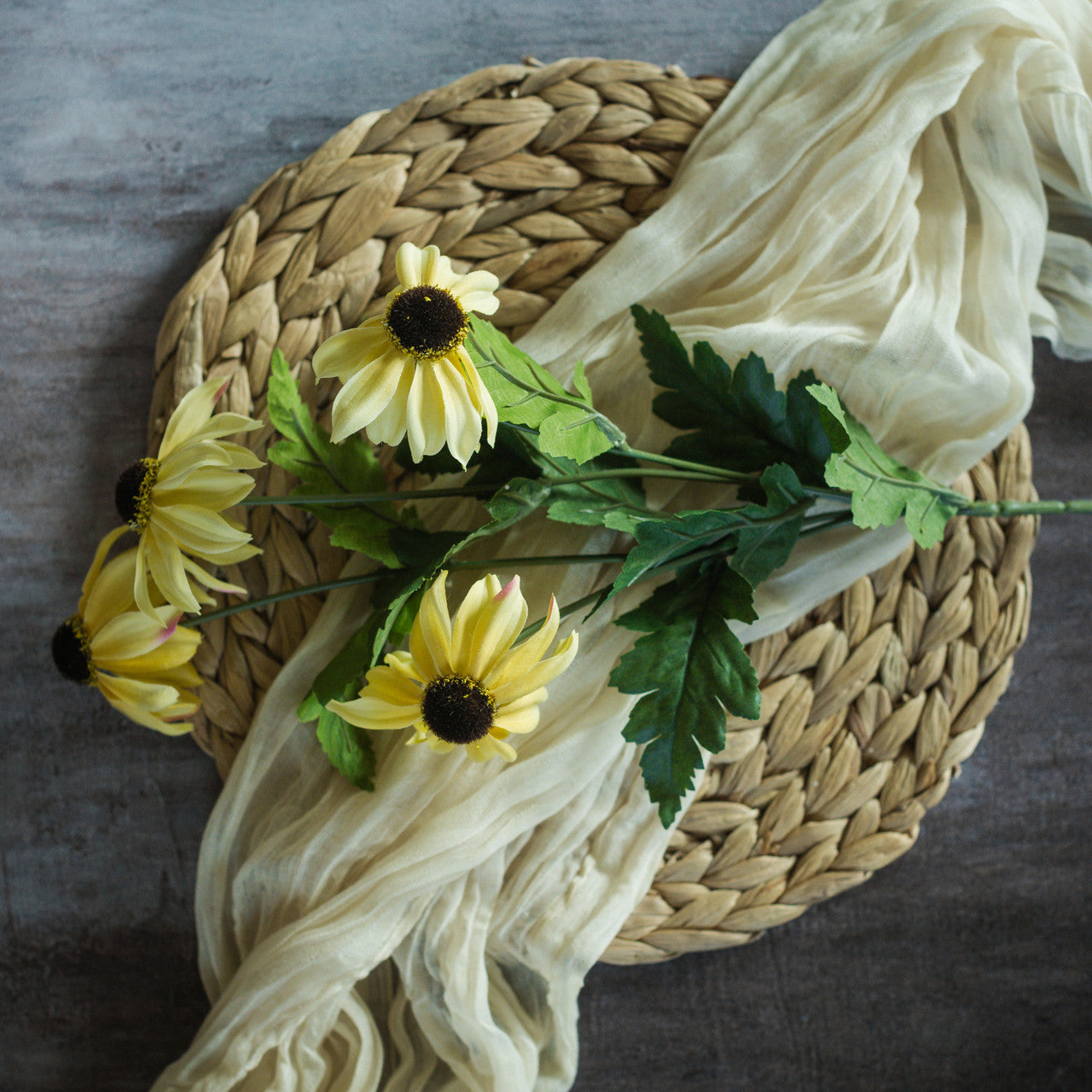 Black Eyed Susan Spray - Yellow