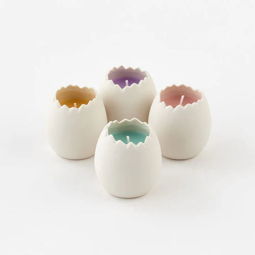 Cracked Egg Candle
