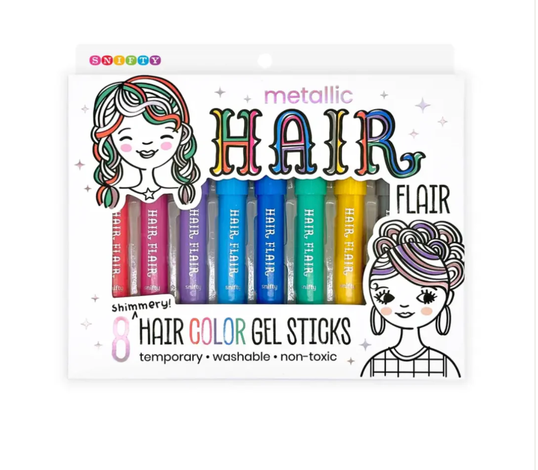 Metallic Hair Flair - Hair Color Gel Sticks