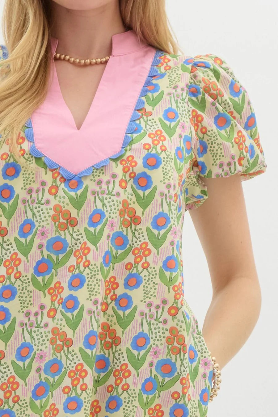 Frills & Chills Flower Dress