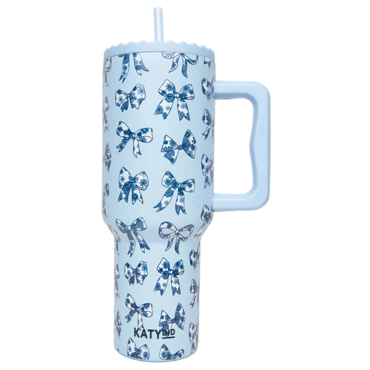 Chinoiserie Coquette Bows Hot/Cold Insulated Tumbler