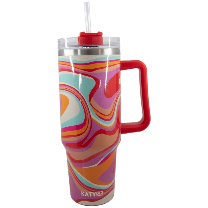 Groovy Swirls Hot/Cold Insulated Tumbler