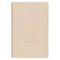 KJV Bible Deluxe Faux Leather Pearl Taupe