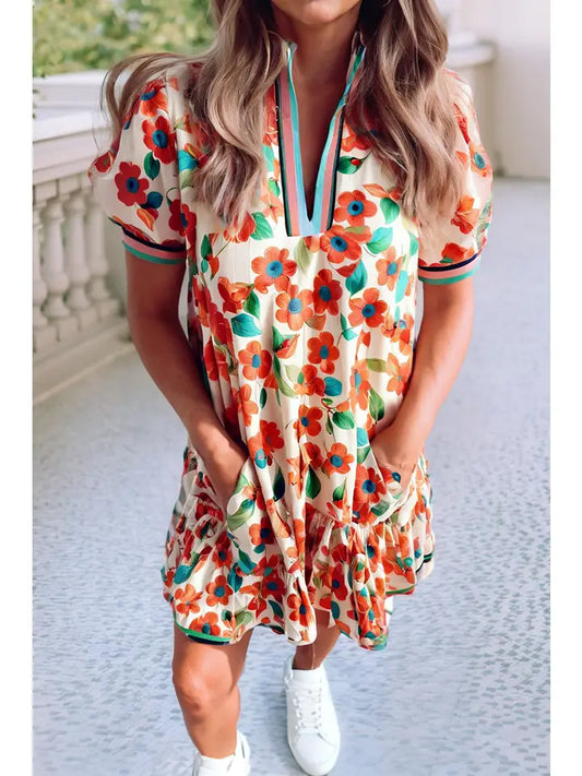 Floral Dreams Mini Dress