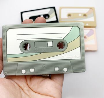 Cassette Tape Silicone Teether