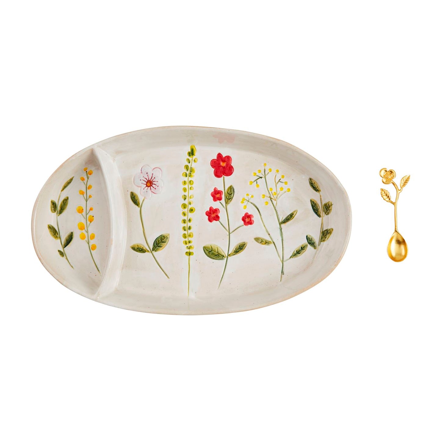 Flower Chips & Dip Tray