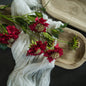 Red Scabiosa Spray