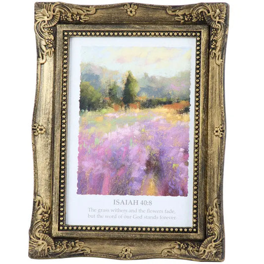 God Stands Forever Framed Art