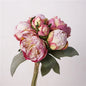 12" Purple Pink Peony Bundle - 7 Stems