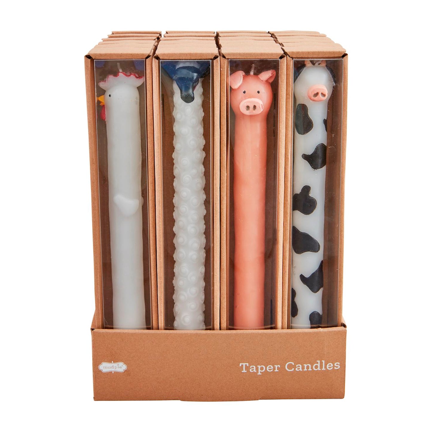 Farm Animal Taper Candle